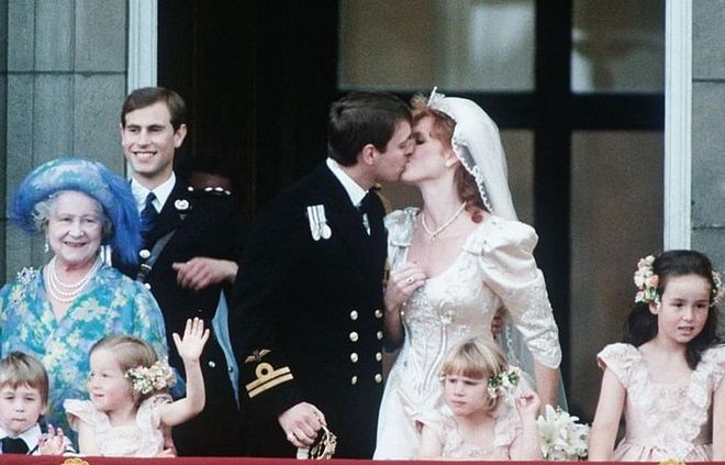 At their wedding in 1986. Photo: Getty 