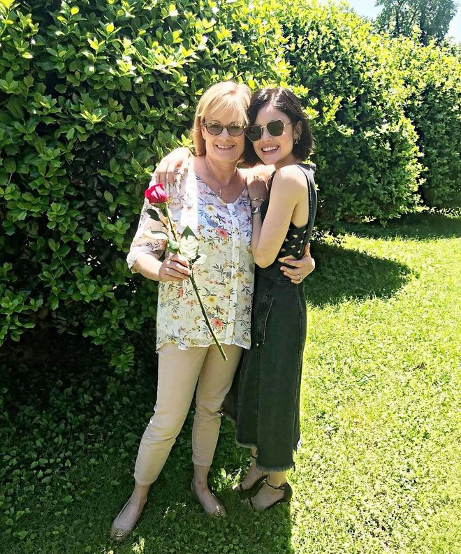 "I aspire to be as selfless and kind as you are, Momma. Your heart is the most special thing in the world. My life would be exponentially different without your love, support and understanding through life's ups and downs. So grateful I get to spend Mother's Day with you this year ! I love you to the moon and back. ❤️??". Photo: @lucyhale