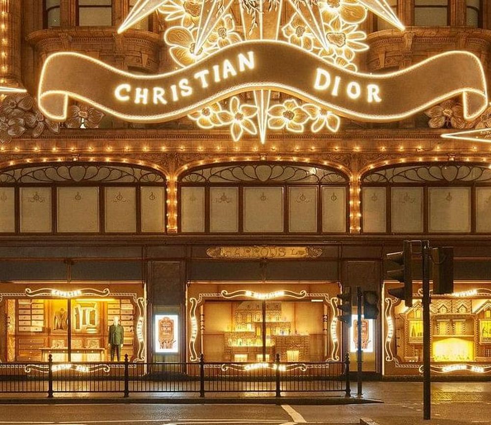 Dior Christmas Lights