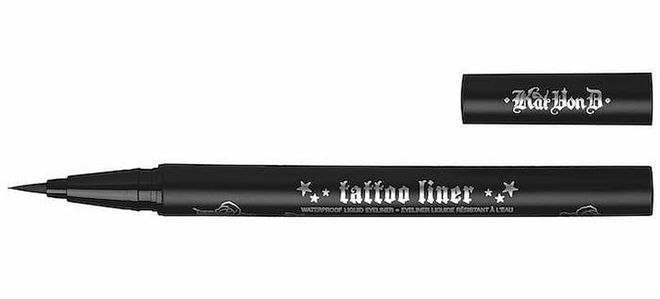 Tattoo Liner in Trooper Black, $32, KVD Vegan Beauty