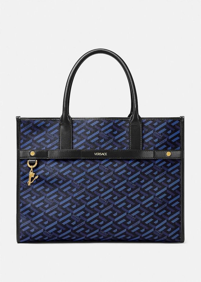 La Greca Signature Tote Bag, $2,320, Versace