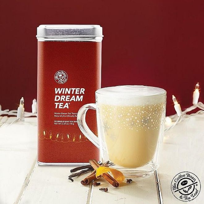 Sip on the Winter Dream Tea Latte and you can almost hear the sleigh bells ringing. There’s also the Double Strawberry Chocolate Latte/Ice Blended, Red Velvet Mocha/Ice Blended and Peppermint Mocha Latte/Ice Blended. Photo: Instagram