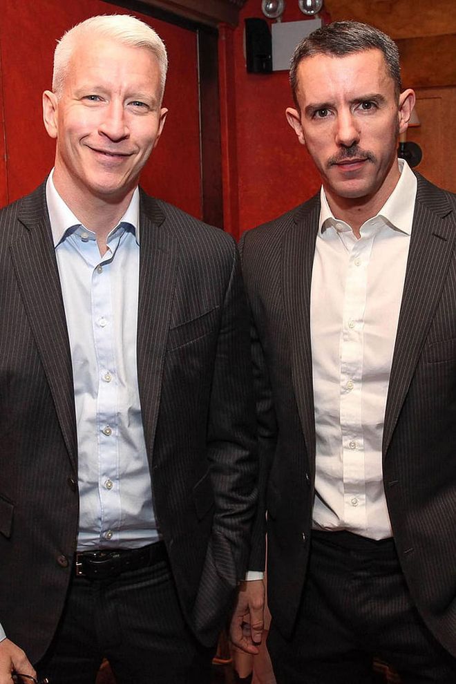 In March, Anderson Cooper and longtime Benjamin Maisani called it quits. After a nine-year relationship, the CNN host released a statement saying: “Benjamin and I separated as boyfriends some time ago. We are still family to each other, and love each other very much.”

Photo: Getty