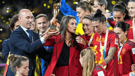 Queen Letizia and Spanish Women’s Soccer Players