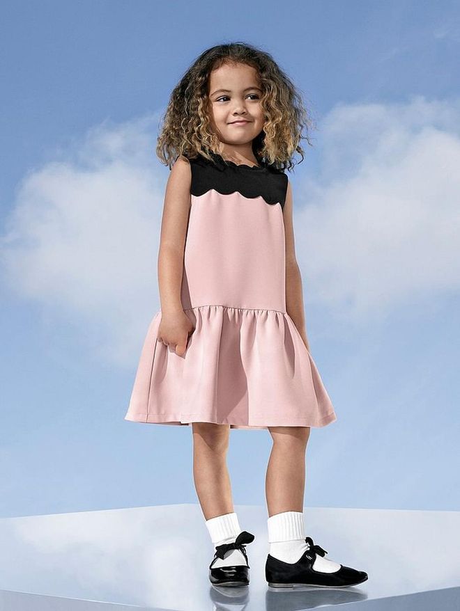 Toddler Girls' Blush Drop Waist Dress, $23. Photo: Target 
