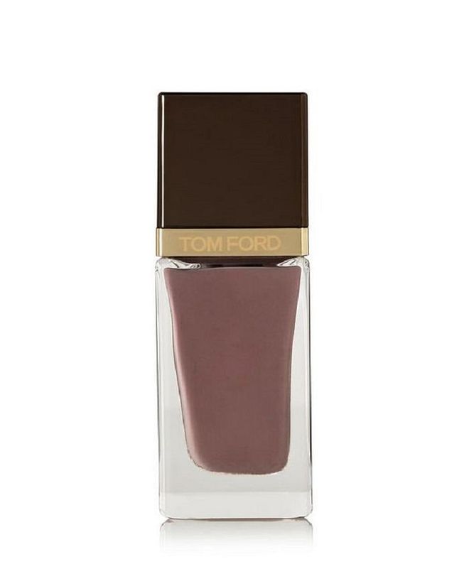 Tom Ford's mauve-toned nude is ideal for anyone that wants a safe for work mani without having to bare all. <b>Tom Ford Nail Polish in Black Sugar</b>