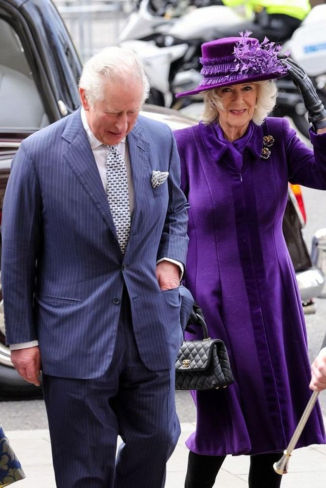 Prince Charles and Camilla Commonwealth Service