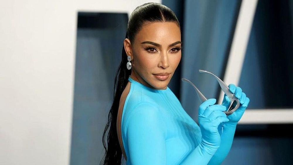 Kim Kardashian Balenciaga 2022 Oscars After Party