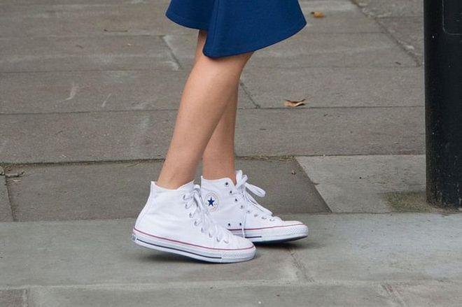 Classic fashion pieces don't have to be expensive; Converse's Chuck Taylors (named after the US basketball player they were designed for) imbue an understated cool that has stood the test of time. 