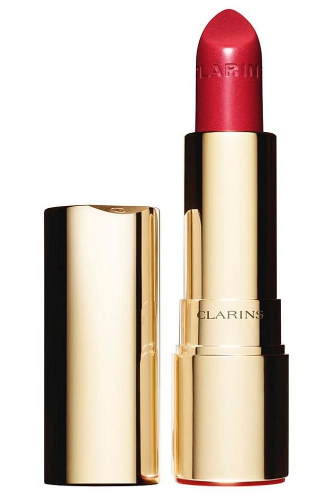 Clarins Joli Rouge Brilliant sheer lipstick in Hot Pink