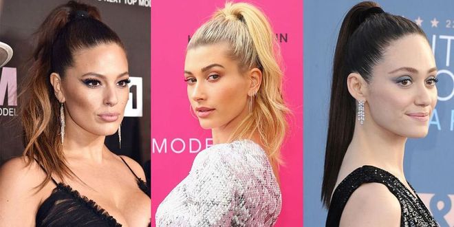 Slick your hair up. All the way up. Done in rumpled texture or stick-straight, the high ponytail adds both an elegance and ease to every ensemble. Bonus: the tighter you secure it, the more lifted your face looks (but maybe pop an Advil or two first).

Photo: Getty 