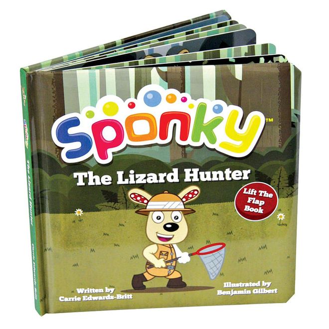 The latest edition to the 
Sponky series is a book that puts little detectives to the test. Readers need to lift up flaps to discover more over the course of the story, and look out for a lizard on every page—the perfect way to boost observation skills.