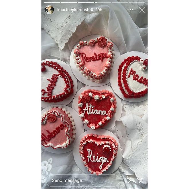 Kourtney Kardashian and Travis Barker's First Valentine’s