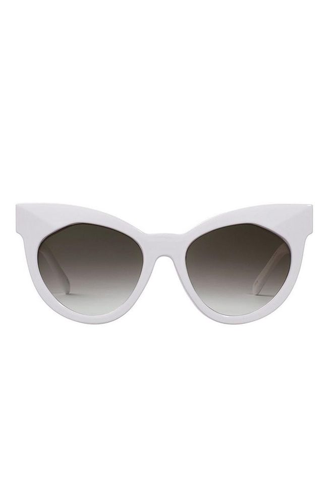Despite being just over a year old, Perverse has already quickly become a favorite amongst A-Listers like Kendall Jenner, Jaden Smith, Cara Delevingne and more. The brand's philosophy is that sunnies should be affordable, on-trend and fun so you can build a robust collection of shades to accessorize with.
Perverse sunglasses, $50, perversesunglasses.com