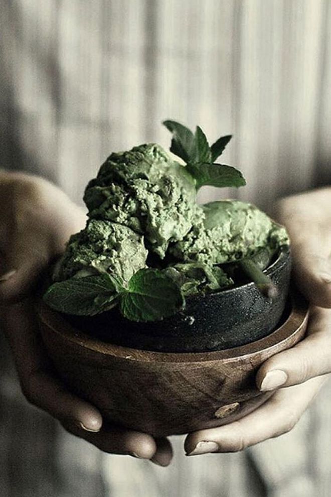 It's pretty-green, it's tasty, and it's as spiked with caffeine as a cup of coffee—there are so many reasons why matcha was the hottest ingredient of 2016. The powdered green tea can be added to desserts, savory meals, or just your daily latte. And while it's touted as being a superfood for its anti-inflammatory and stress-reducing properties, it can also be harmful if over-ingested (since you're consuming the whole tea leaf, which may be contaminated with lead).