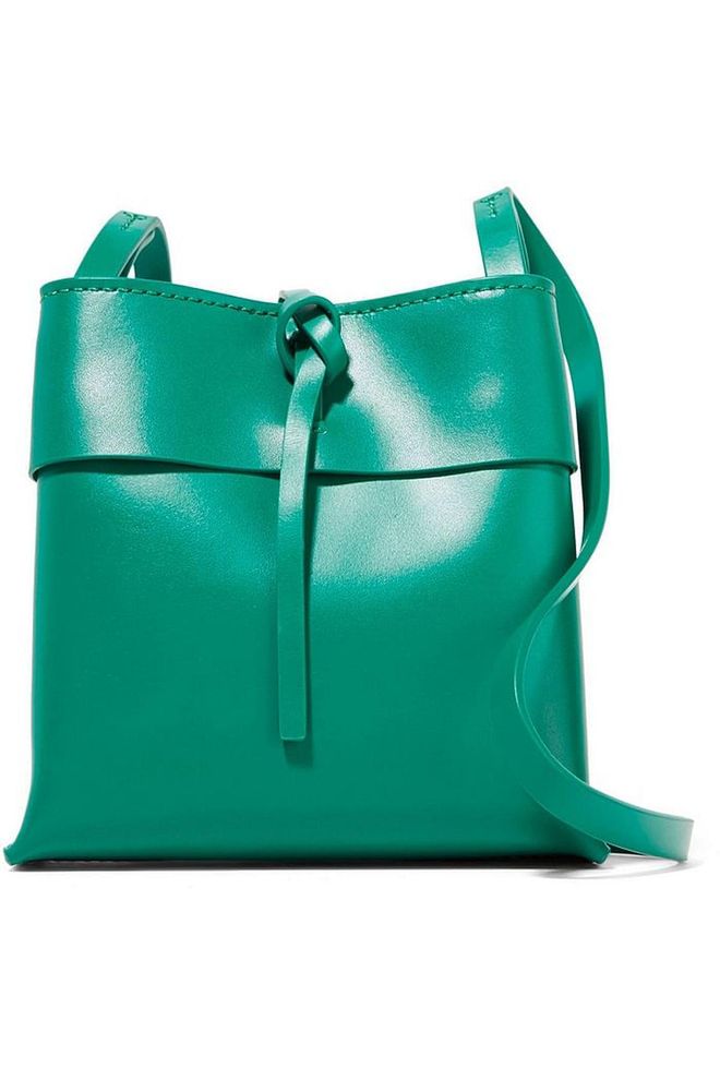Head to the New York-based label Kara for bright and simple leather accessories. This little emerald shoulder bag would be our pick for the new season, but if you're after a backpack, there are some great offerings too.
