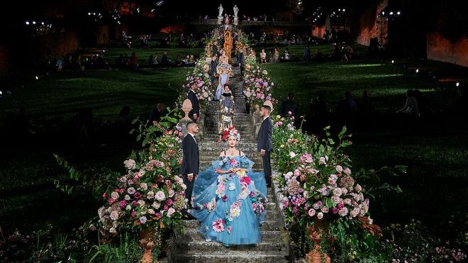 Dolce&Gabbana Alta Moda 2020 Finale at Firenze (Photo: Dolce & Gabbana)