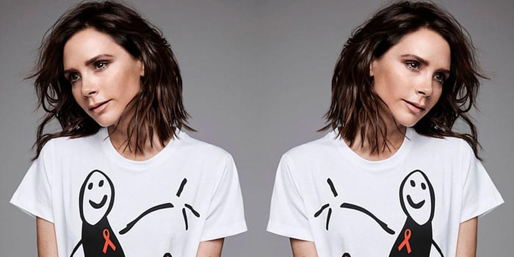 Harper Beckham Helped Her Mom Design A T-Shirt