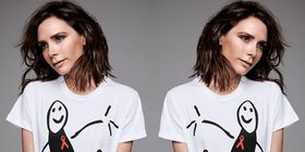 Harper Beckham Helped Her Mom Design A T-Shirt
