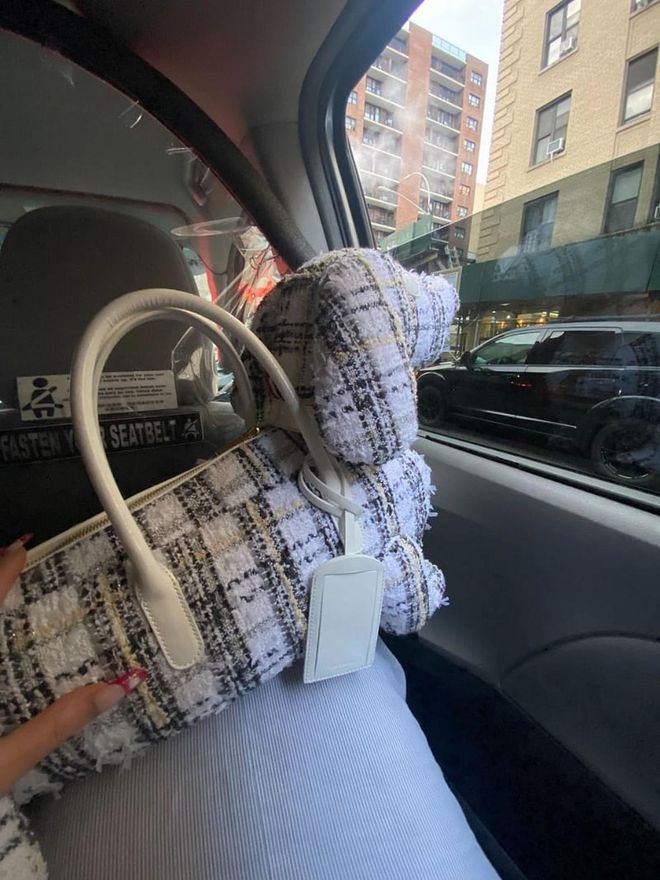 Hector, enjoying the pleasant breeze from midtown Manhattan while on the way to some appointments. (Courtesy of Tara Gonzalez) 