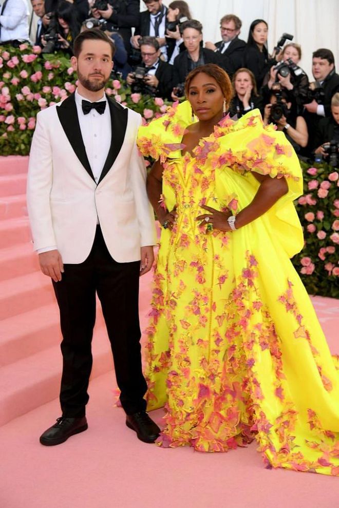 If there were an award for Most Supportive Husband, Alexis Ohanian would probably win it. The Reddit cofounder married Serena Williams in 2017, and he's been by her side ever since. When he's not sitting courtside at her tennis matches, you can probably find him gushing over her on social media.

"She has the biggest heart," Ohanian told Humans of New York. "Everyone sees her success as an athlete, but all of that is layered on the size of her heart. She gives 100% of herself to everything she does."

Photo: Getty