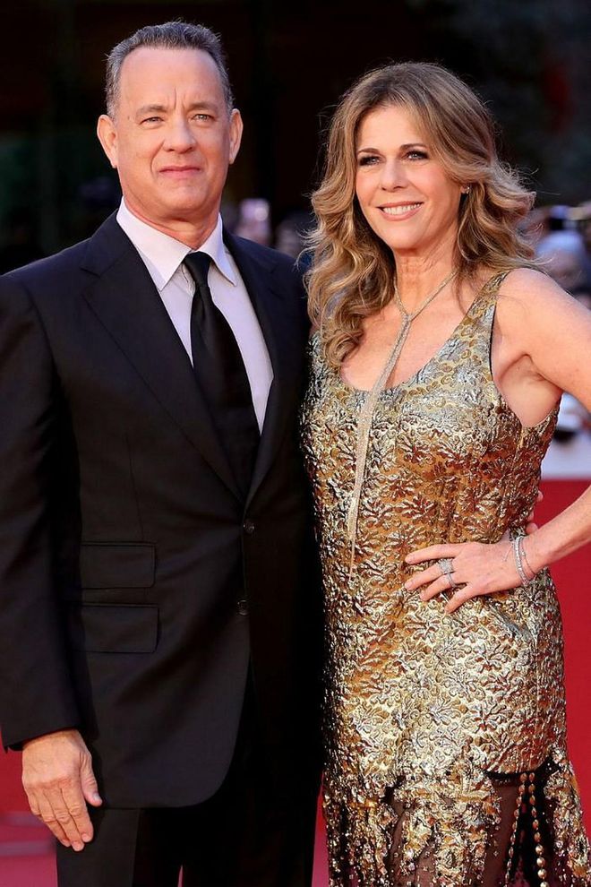 If Tom Hanks and Rita Wilson didn't fall in love, Hanks might not have won an Oscar for Forest Gump. "I view my wife as my lover, and we have a bond that goes beyond words like wife or girlfriend or mother," Hanks told Oprah Winfrey in 2001. "Without my connection with Rita, I don't know how I would've been able to connect with what Forrest was going through."

The couple has been married for over 30 years, and certainly embody #couplegoals with their low-key relationship.

Photo: Getty