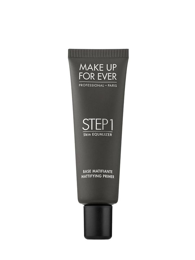 No primer holds a candle to the <be>Make Up For Ever STEP 1 Skin Equalizer Mattifying Primer</b> when it comes to keeping the oils at bay. This stuff is no joke! Apply it only at the oiliest parts of your face and it stays matte all day. Oils will not be able to push through and break down your makeup. For the days I want to look flawless, this is my secret weapon. Just a little bit goes a long way, so do not over apply. 