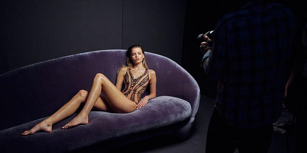 Behind The Scenes With Abbey Lee Kershaw For Agent Provocateur
