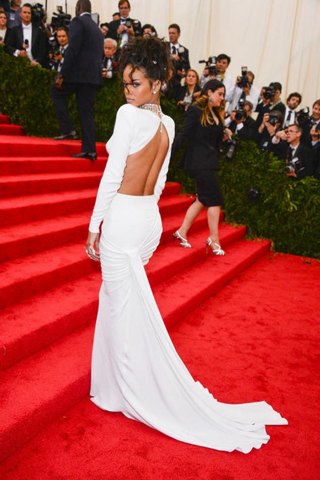 In Dolce & Gabbana at the Met Gala. Photo: Wireimage 