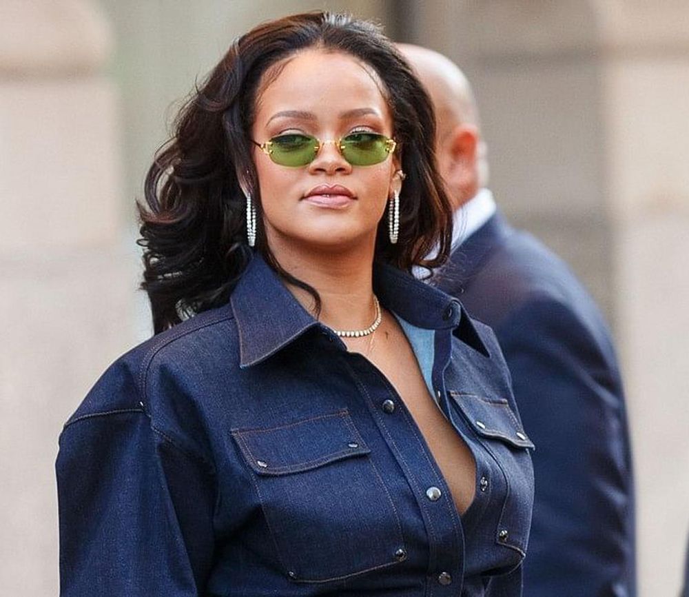 Rihanna in Denim