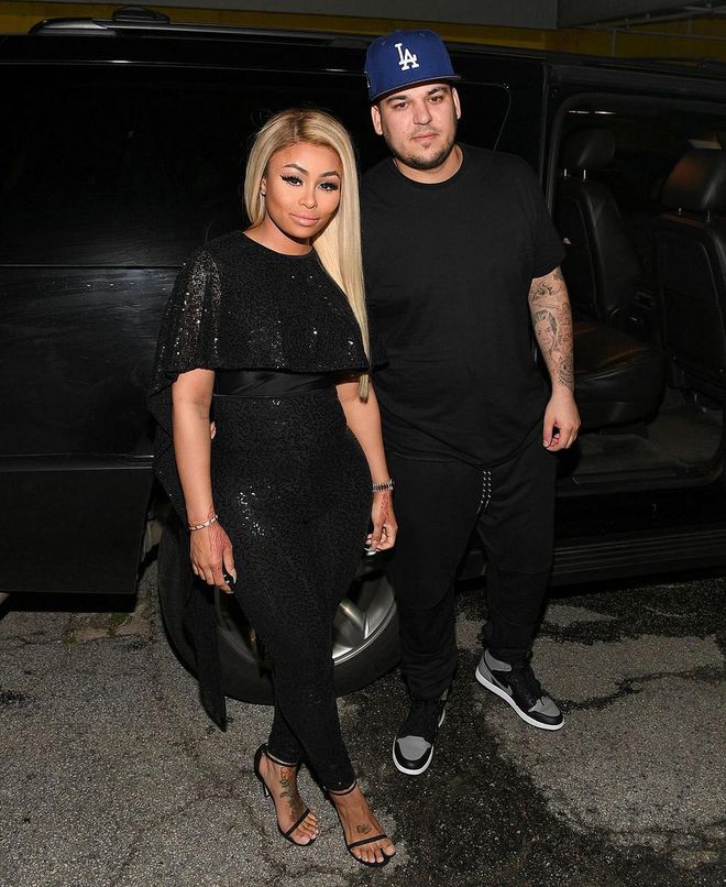 Rob and Chyna got engaged after just four months of dating, but ultimately split before tying the knot. They have a daughter, Dream Kardashian, together. 
Photo: Getty