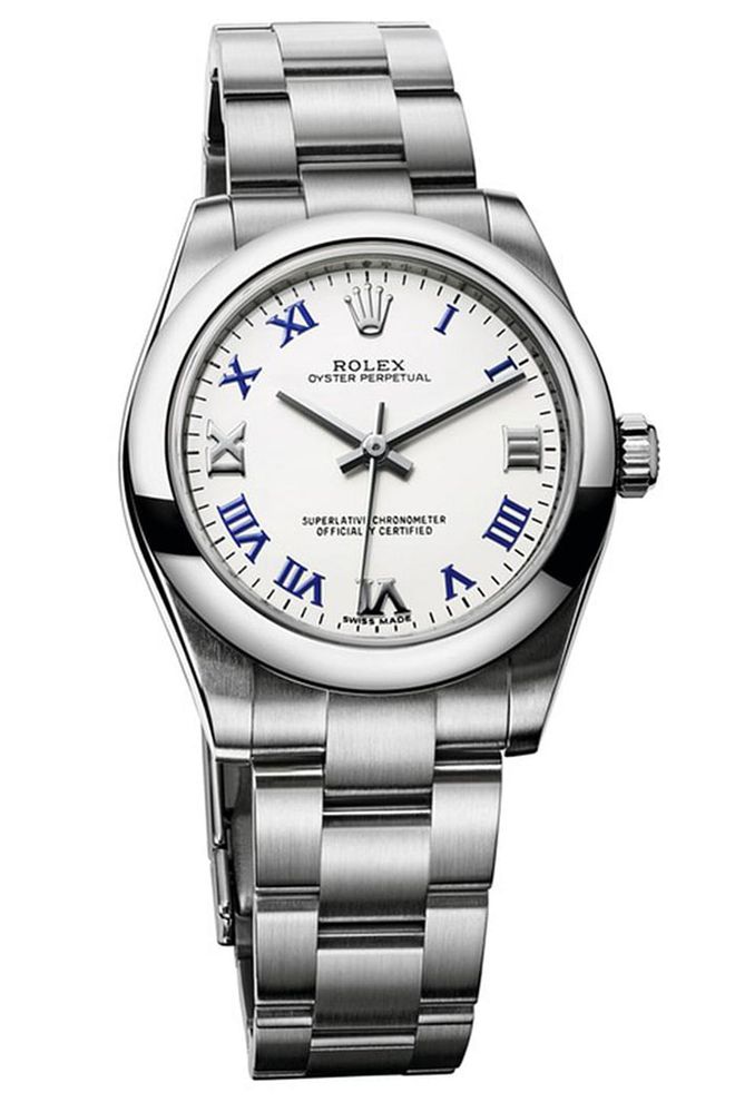 Rolex Oyster Perpetual watch, $4,950, rolex.com.

