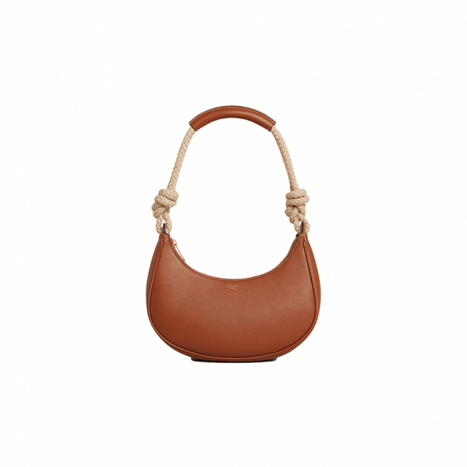 Ava calfskin and rope medium shoulder bag, $2,800, Celine
