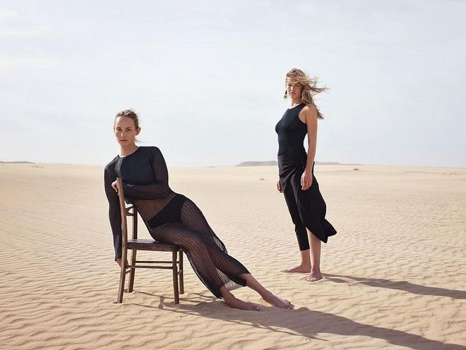 Models: Amber Valletta and Anna Ewers

Photographer: Mario Sorrenti