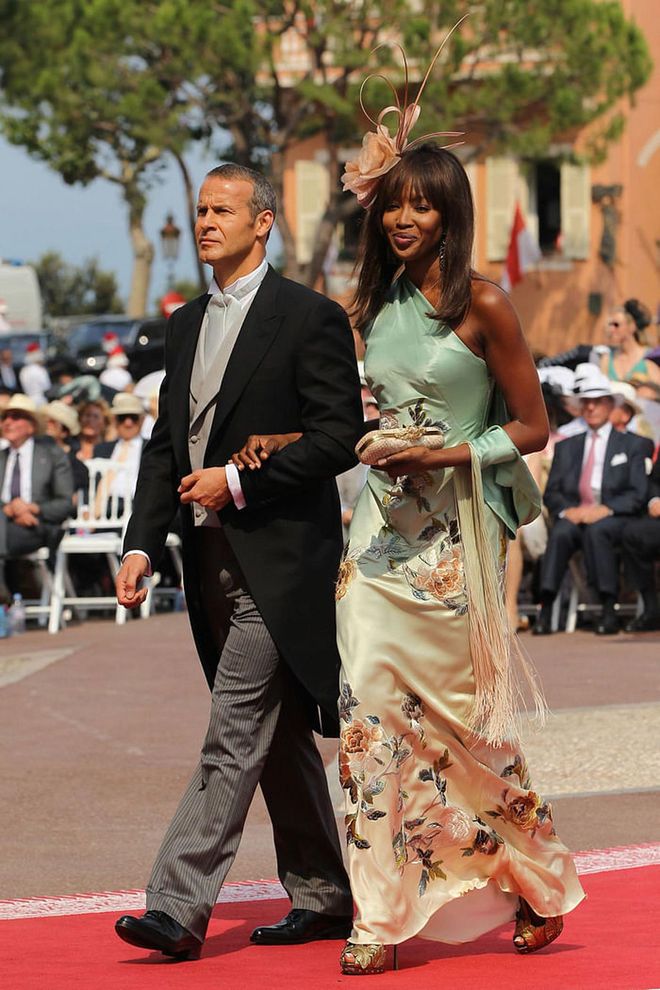 Looking like actual royalty at the royal wedding of Prince Albert II of Monaco. Photo: Rex Features