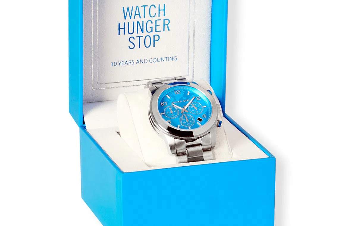 Michael kors world hot sale hunger watch