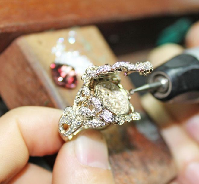Making of the St Paul Cathedral ring