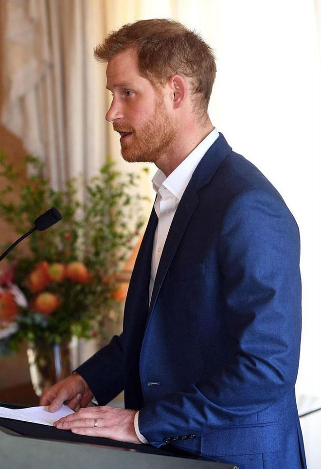 Prince Harry at Admiralty House