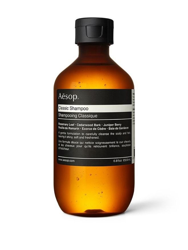 <b>Classic Shampoo, Aesop</b>: All a man wants to do when they get home sometimes is to wash away all of the day’s fatigue away, and one easy way to do that is to shampoo with Aesop’s Classic Shampoo. Fortified with essential oils of rosemary, juniper berry and cedarwood bark, this shampoo imparts a heavenly spa-like scent to calm the senses while keeping the scalp clean. Photo: Aesop