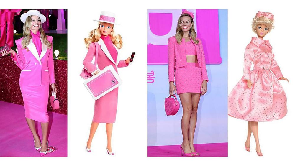 The Real Barbie Dolls Inspiring Margot Robbie's Barbie-Core Outfits