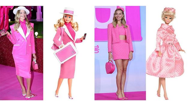 The Real Barbie Dolls Inspiring Margot Robbie's Barbie-Core Outfits