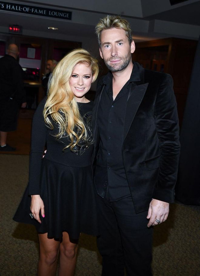 The Canadian musicians got engaged in August 2012, after just six months of dating. After three years of marriage, Lavigne and the Nickelback frontman called it quits in 2015, although the couple has since sparked rumors of a possible reconciliation.
Photo: Getty