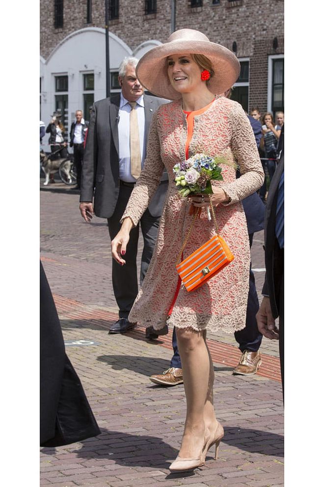 She's a busy mother of three children, but devotes time to causes associated with those immigrating to the Netherlands just as she did, and she's often seen sporting shades of orange, the official colour of the Dutch Royal Family.