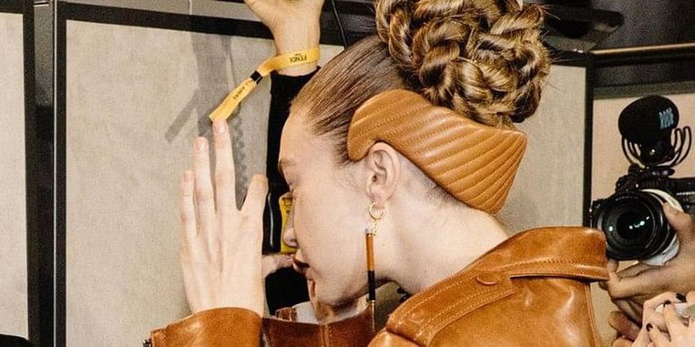 Fendi Demonstrates A Unique New Way To Wear Your Hairband