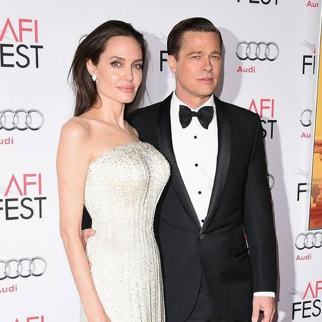 Anglina Jolie and Brad Pitt