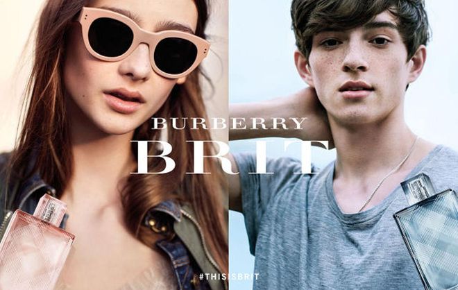 See The Ads Brooklyn Beckham Shot For Burberry Brit