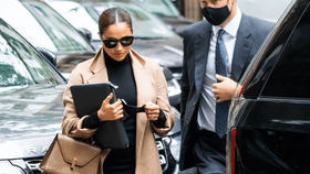 Meghan Markle Wears The Perfect Camel Coat For A Meeting In New York City