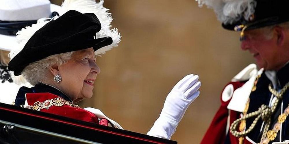 Order Of Garter Queen Elizabeth II Prince Harry