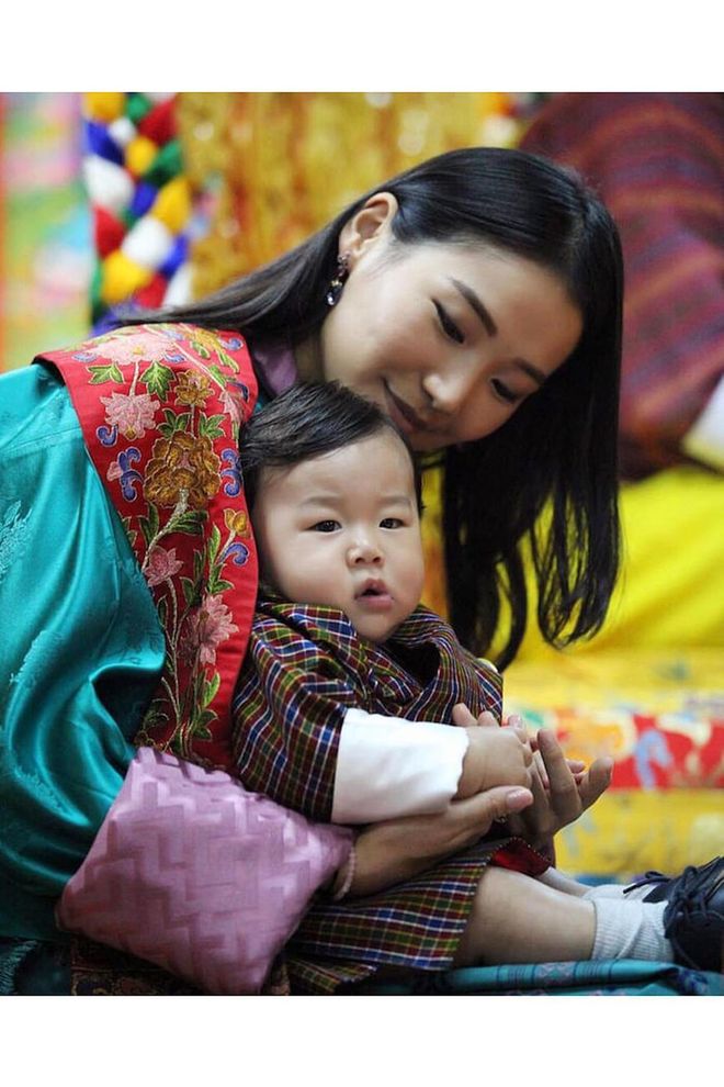 Prince Jigme was born in February this year, and is heir apparent to the Bhutanese throne. Photo: Instagram