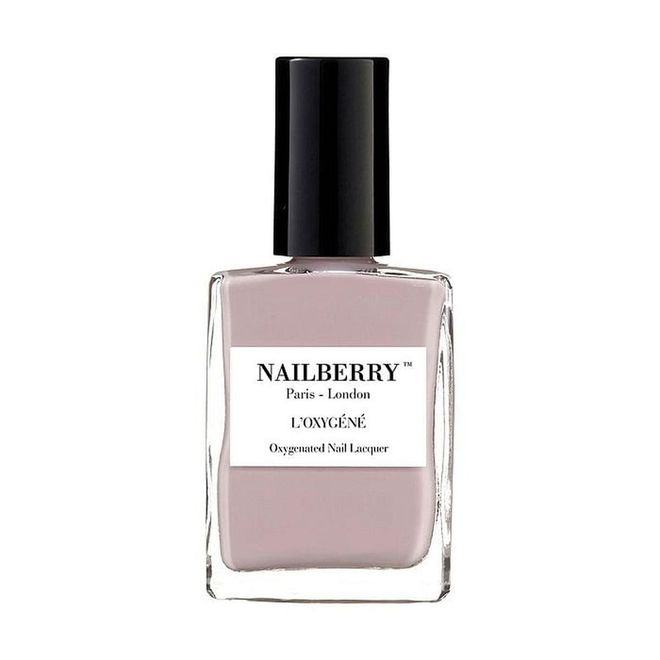 Thanks to the lilac undertones, this gentle, chemical-free nude polish breathes life into pale skin and looks absolutely dreamy on short nails. The clever formula allows air and moisture to pass through, so your nail bed doesn't suffocate underneath the layers. <b>Nailberry L'Oxygene Breathable Nail Polish in Mystere</b>